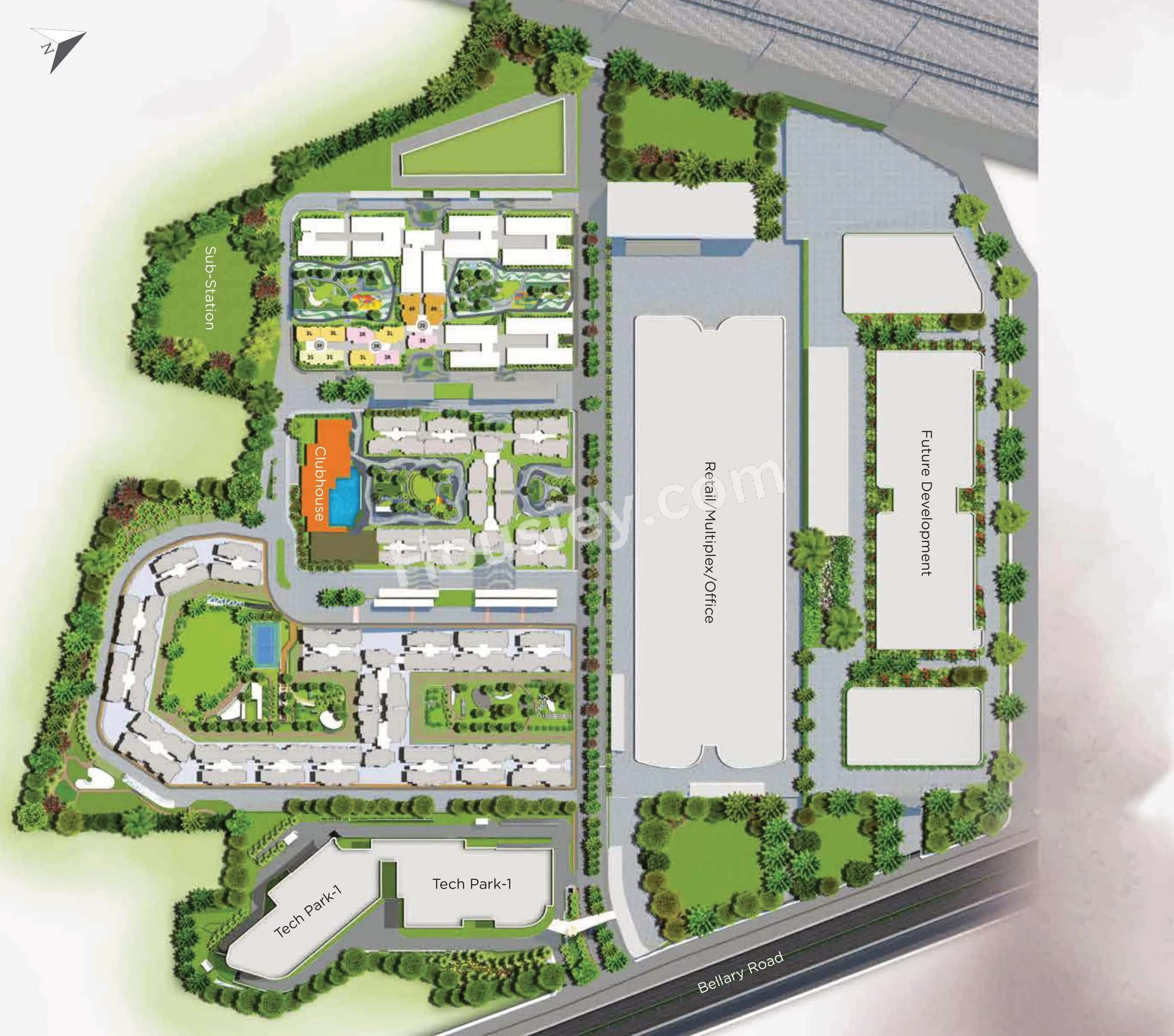 L&T Raintree Boulevard Floor plan 2