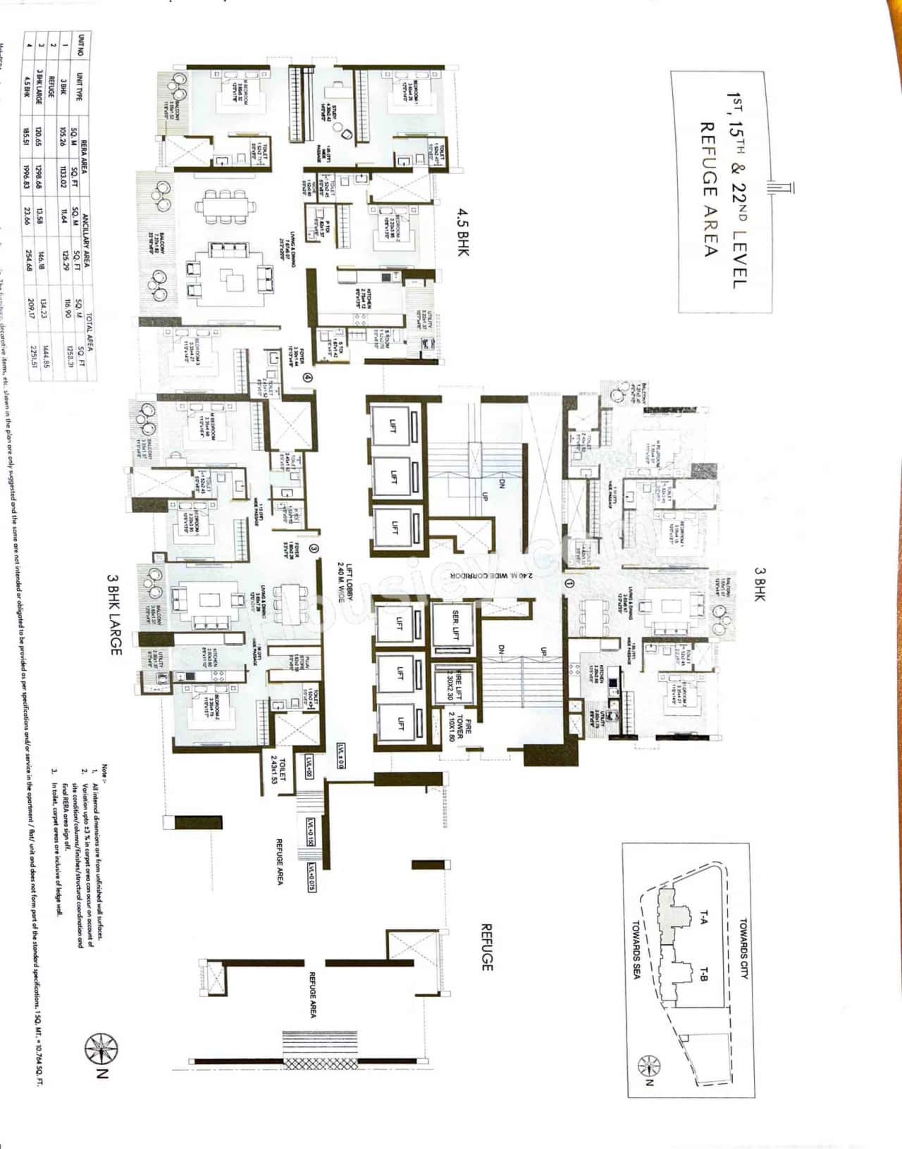 L&T Sewri Floor plan 1