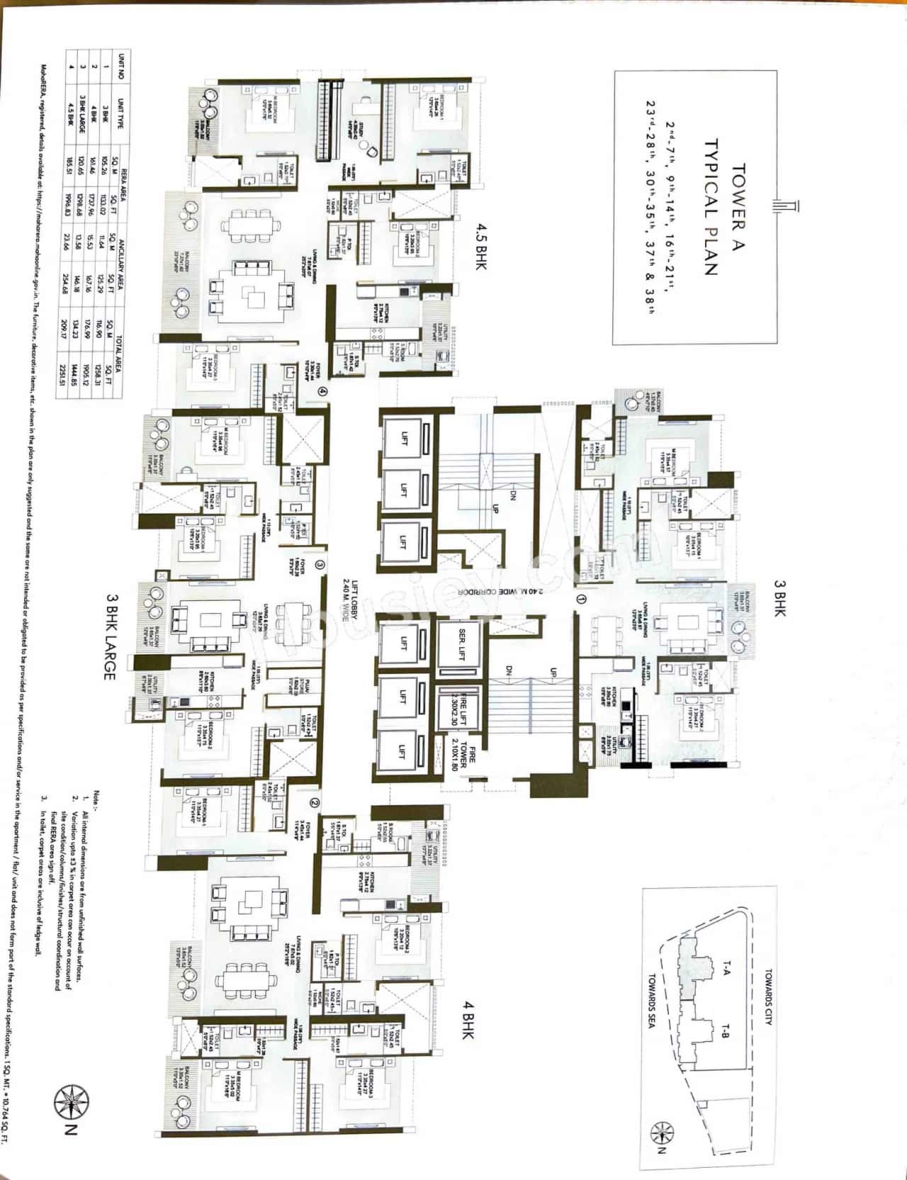L&T Sewri Floor plan 3