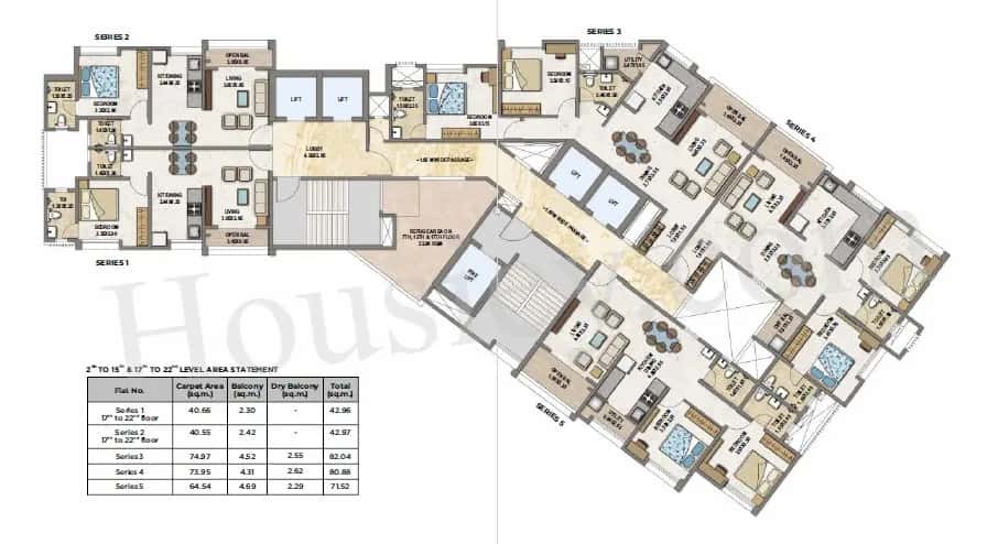 Kakkad La Vida Floor plan 2