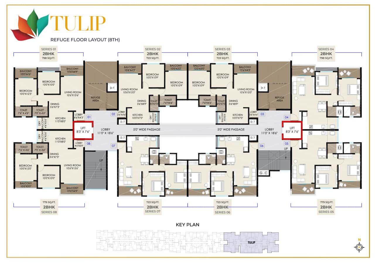 Landmark Luxuria Floor plan 3