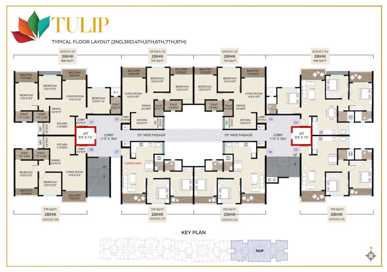 Landmark Luxuria Floor plan 4