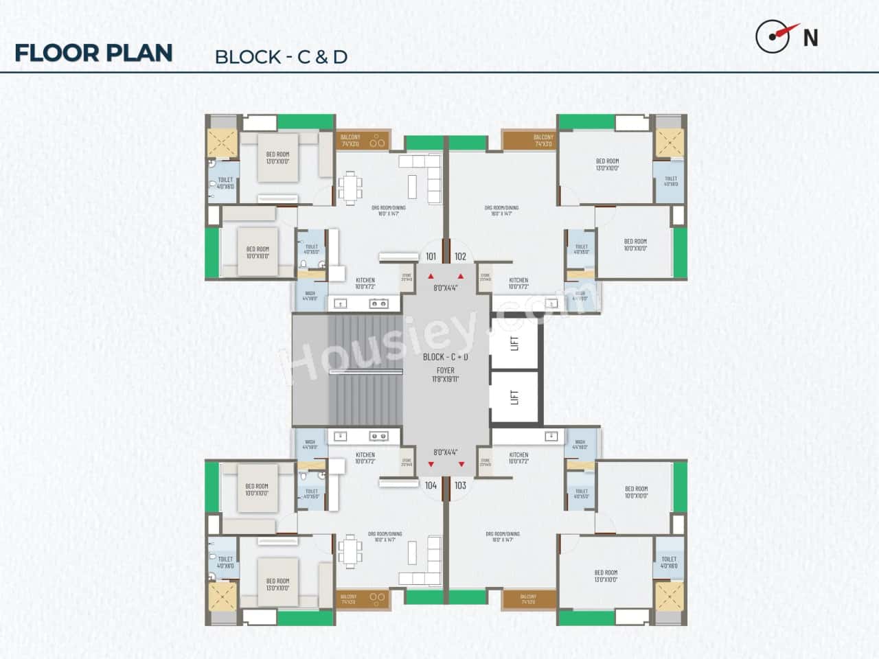 Laxmi Aleta Floor plan 1