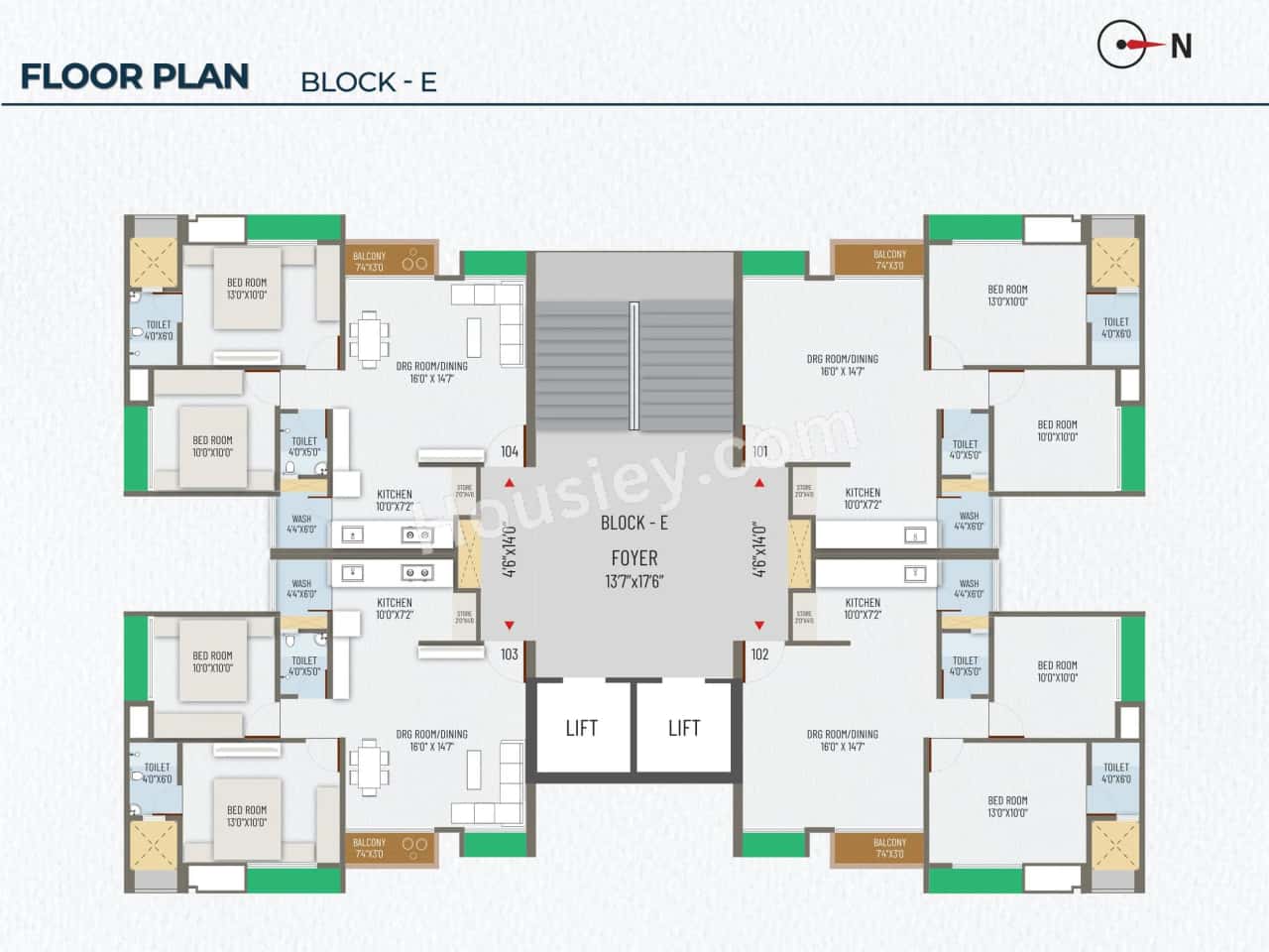 Laxmi Aleta Floor plan 2