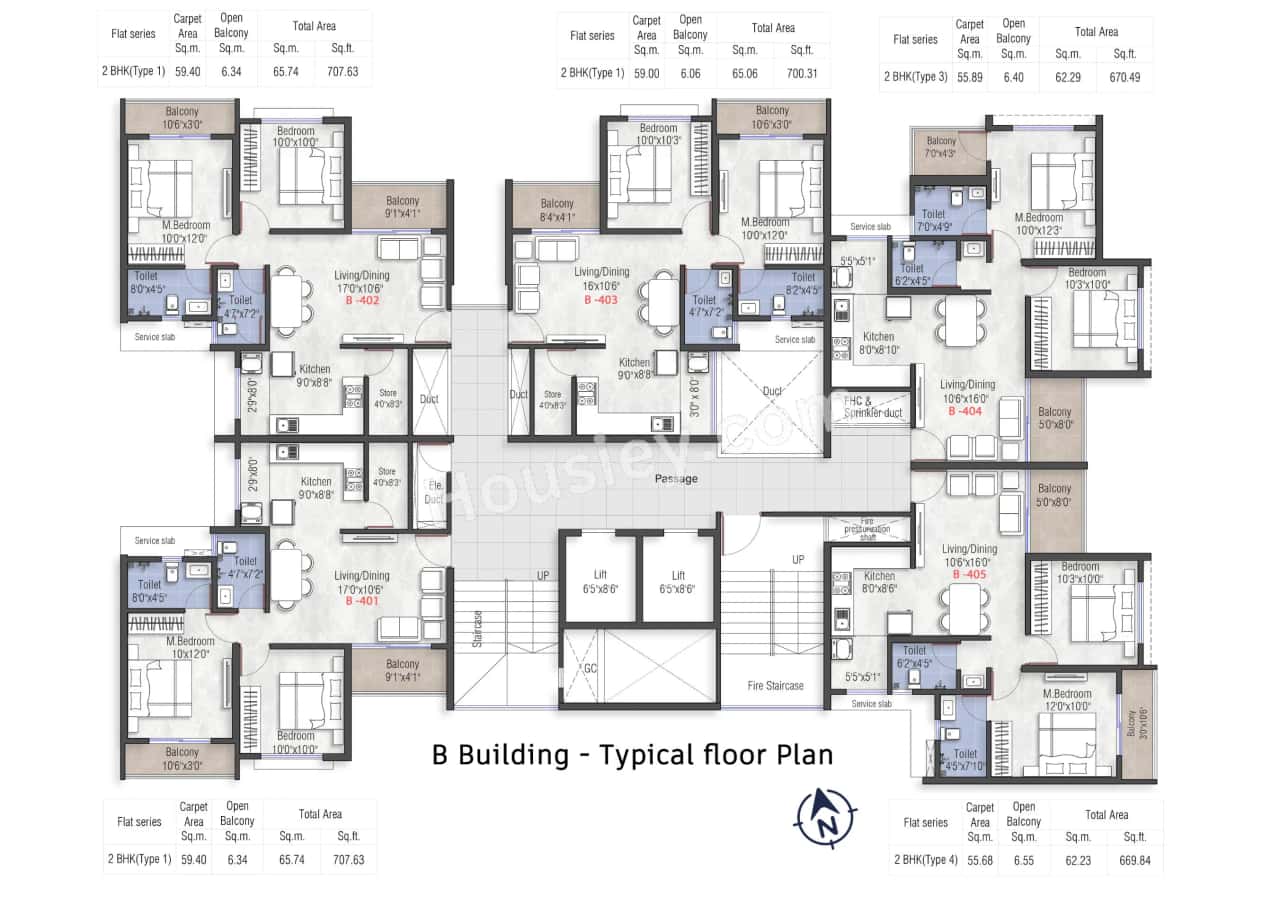 Legacy Punawale Floor plan 1