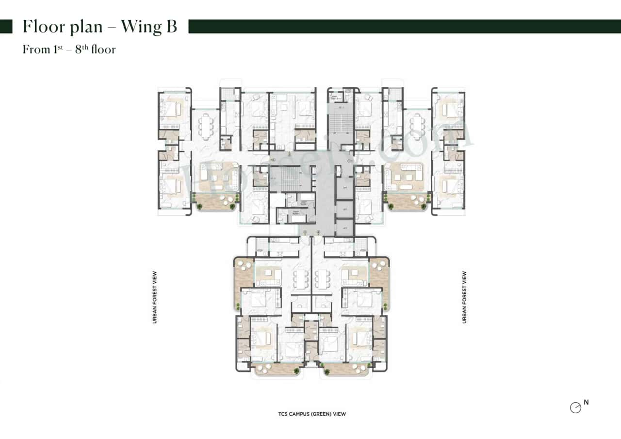Lodha Acenza Floor plan 2