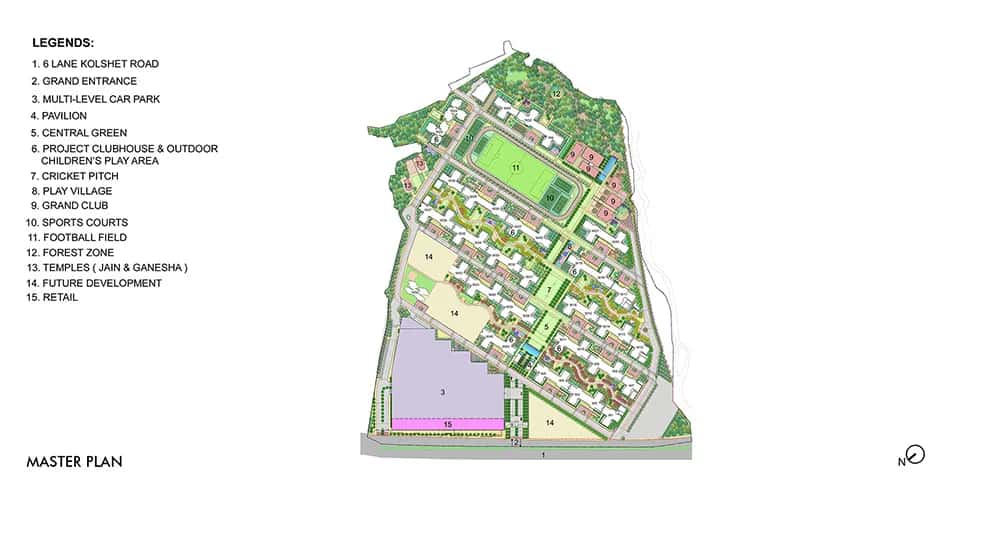 Lodha Amara Master Plan