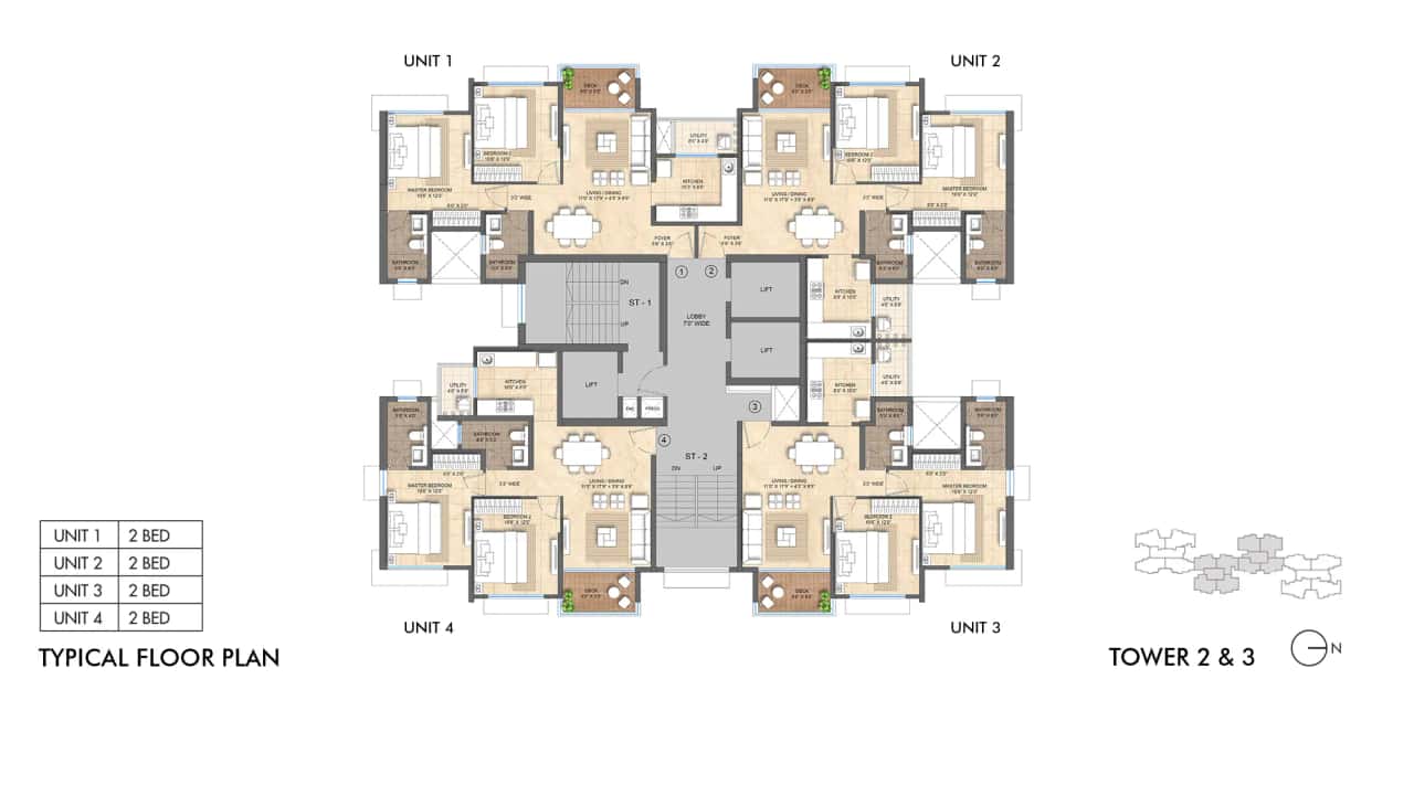 Lodha Bella Vita Floor plan 3