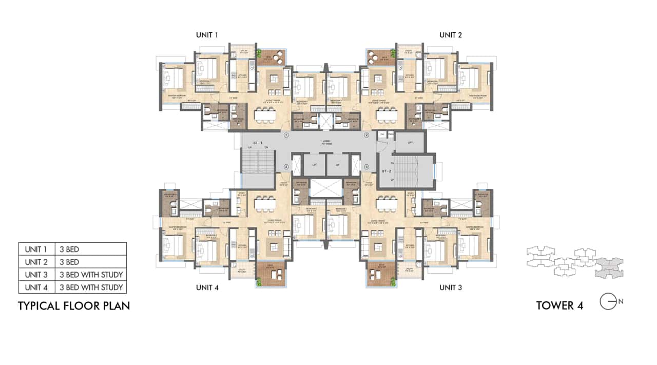 Lodha Bella Vita Floor plan 2