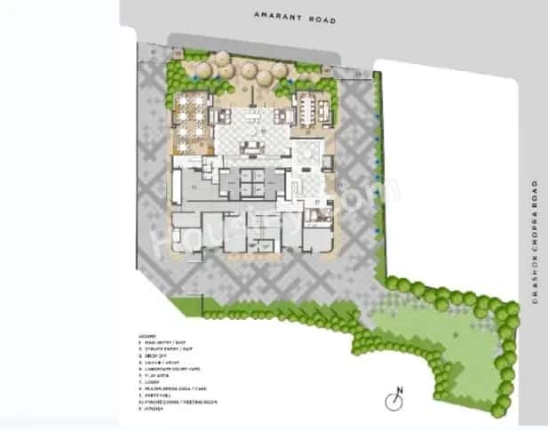 Lodha Cullinan Versova Floor plan 1