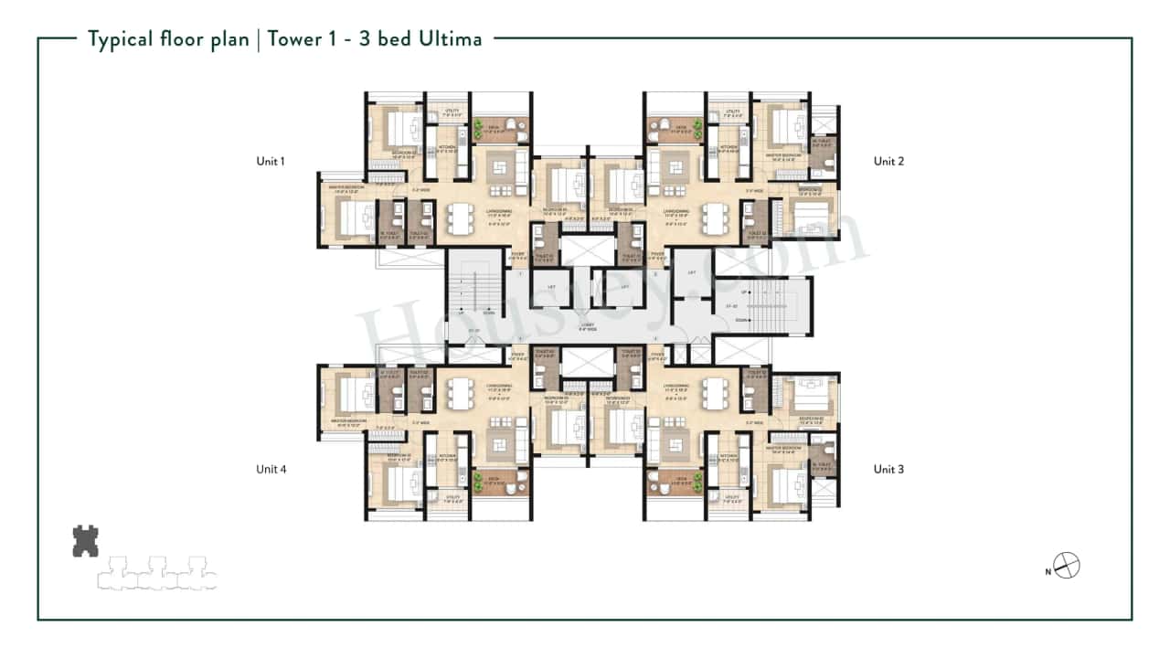 Lodha Giardino Floor plan 6