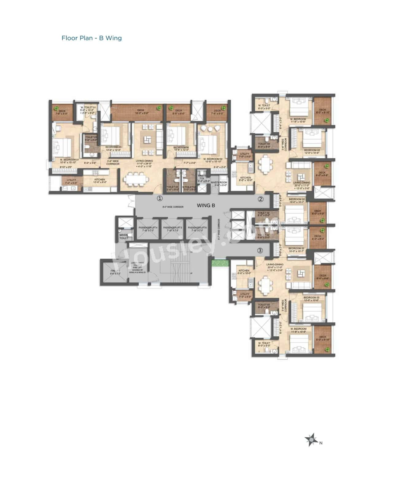 Lodha New Cuffe Parade Floor plan 2
