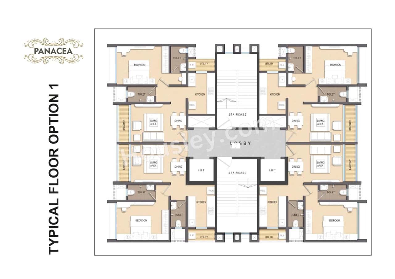Lodha Panacea Floor plan 3