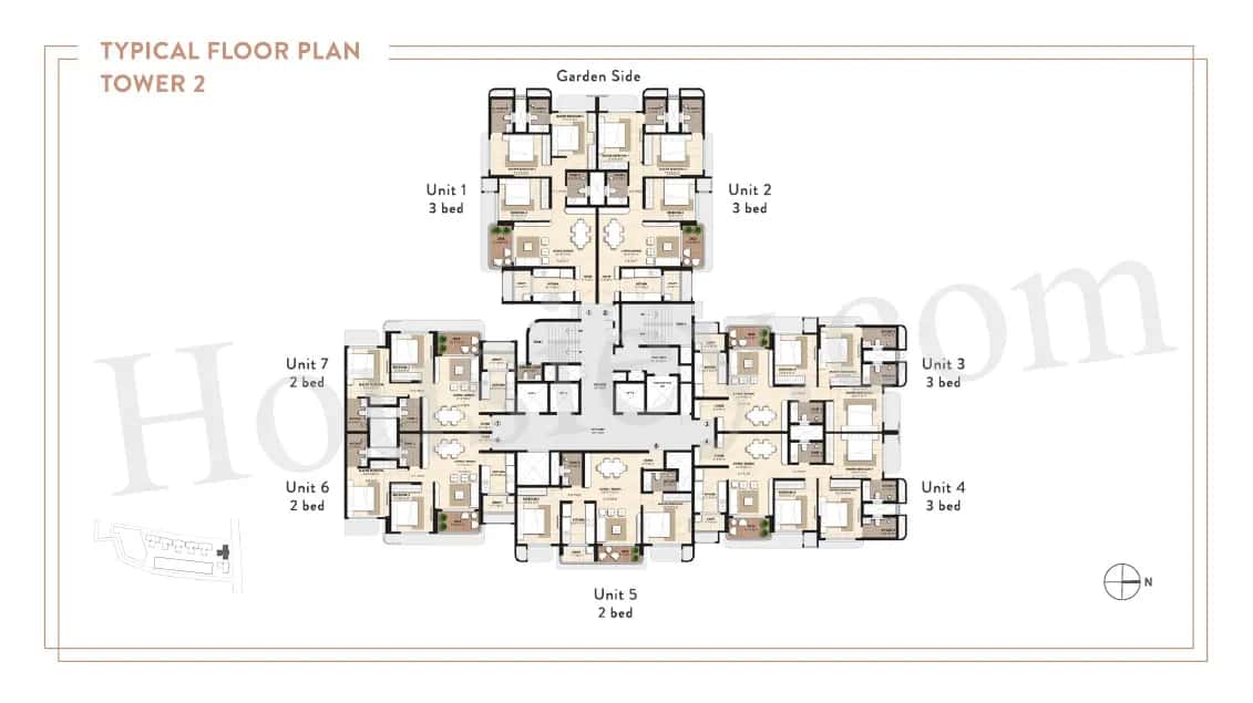 Lodha Panache Floor plan 3