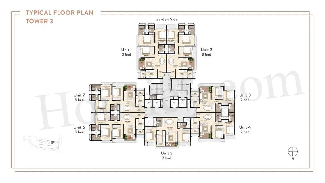 Lodha Panache Floor plan 2