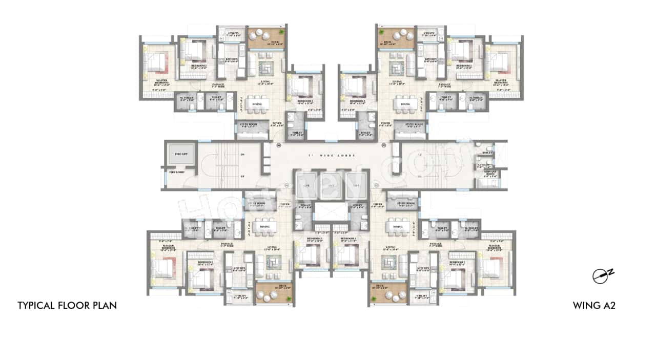 Lodha Riservo Floor plan 2
