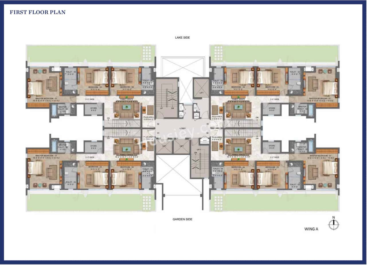 Lodha Serenity Floor plan 1