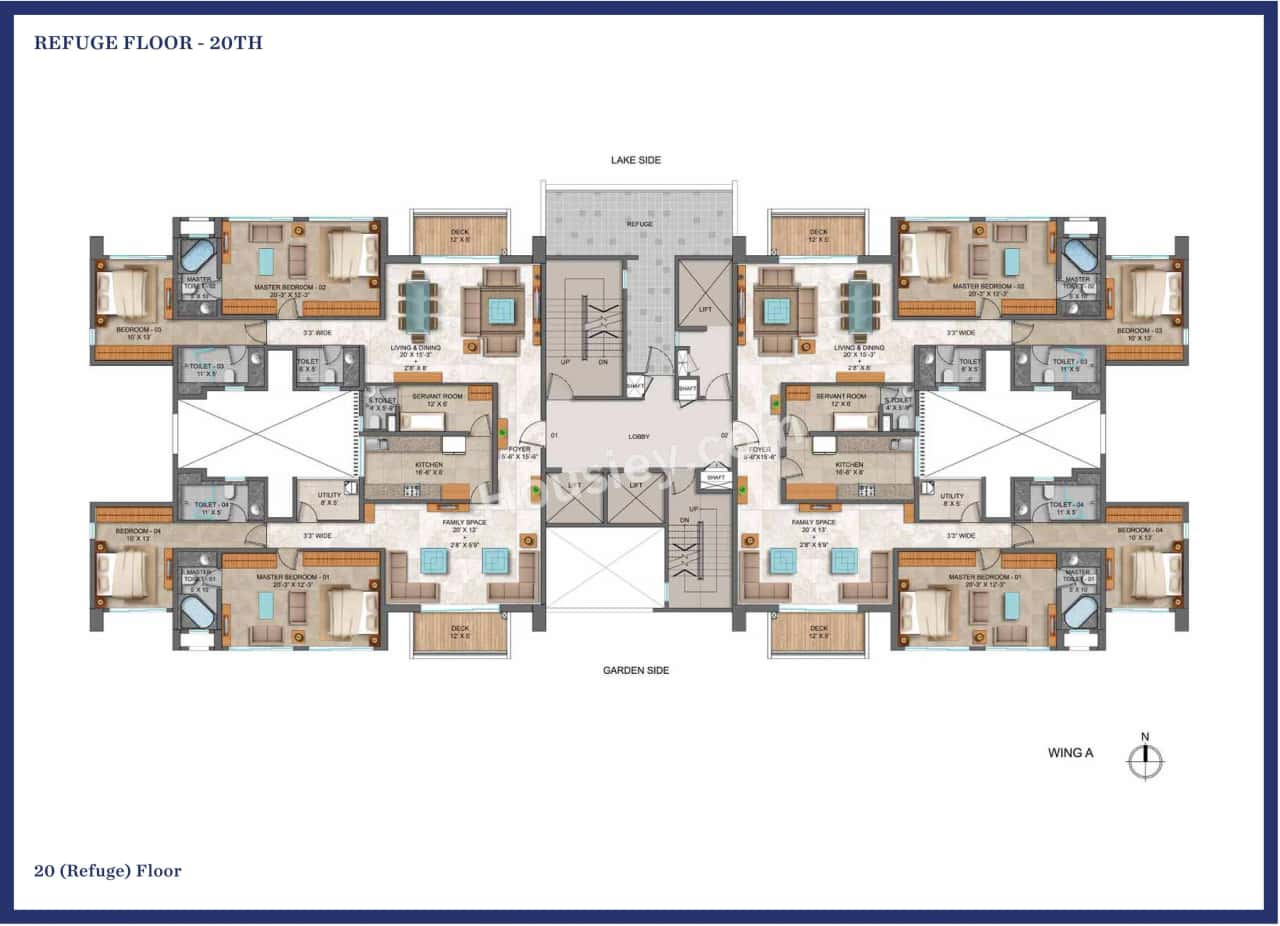 Lodha Serenity Floor plan 3