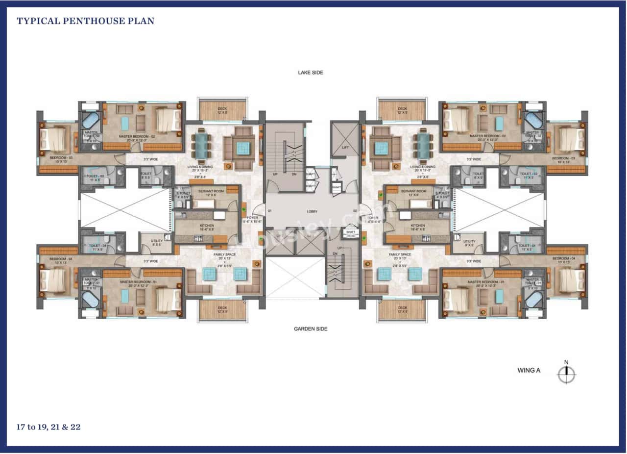 Lodha Serenity Floor plan 5