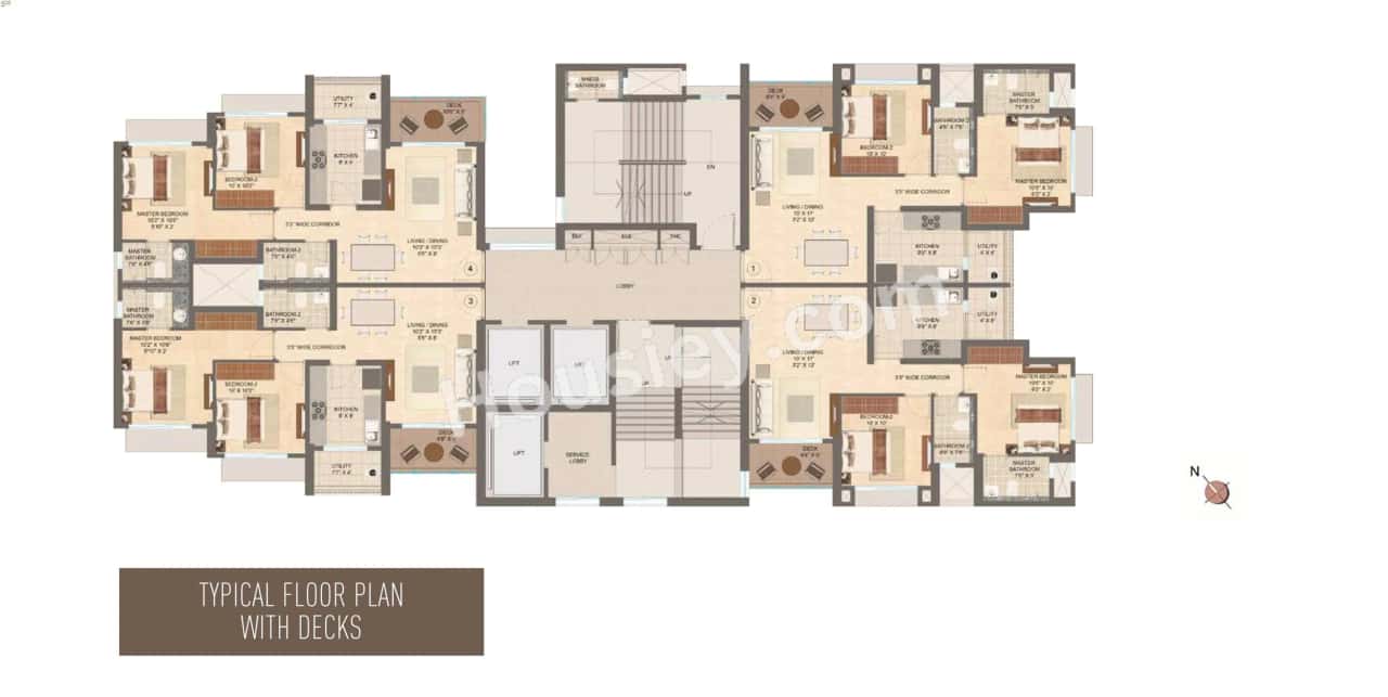 Lodha Vista Floor plan 2