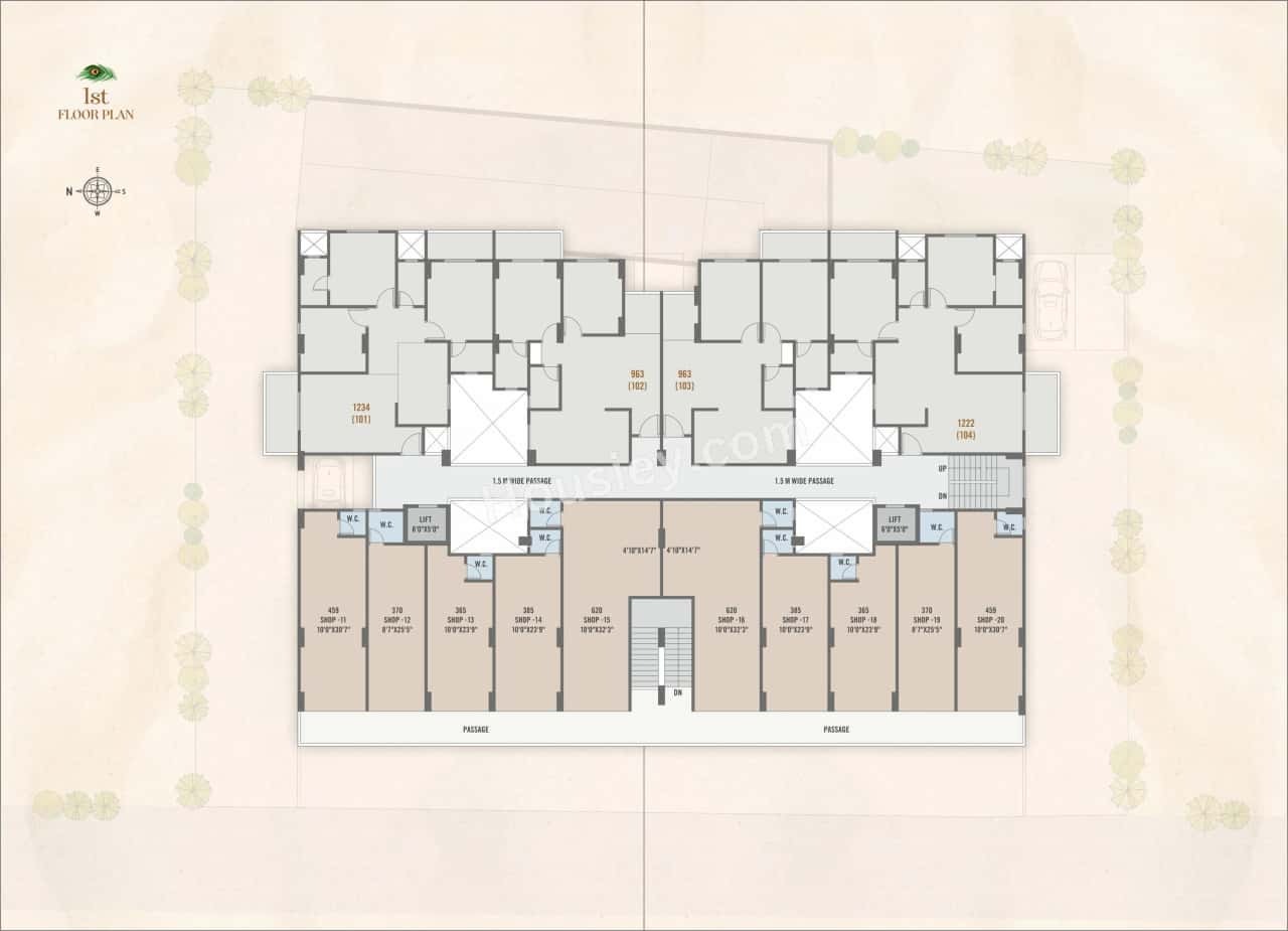 Madhavkunj Floor plan 1