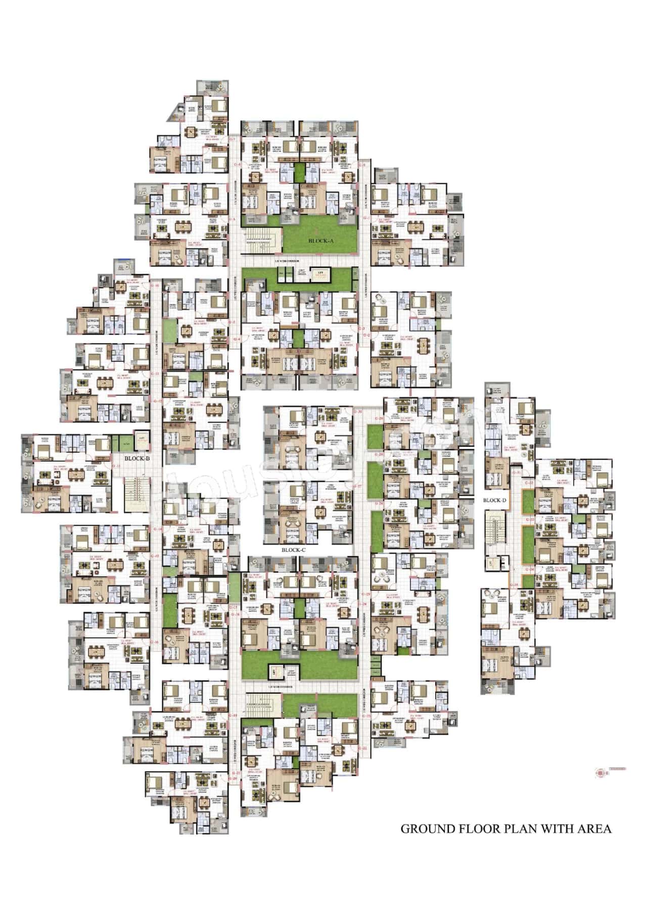 Mahaveer Trident Floor plan 1