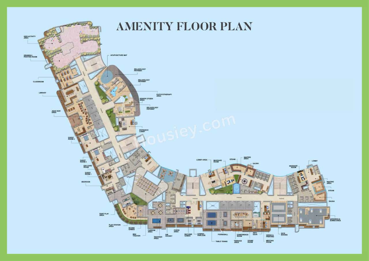 Mahavir Spring Daffodil Floor plan 1