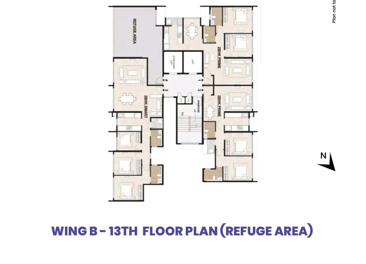 Mahindra Alcove Floor plan 3