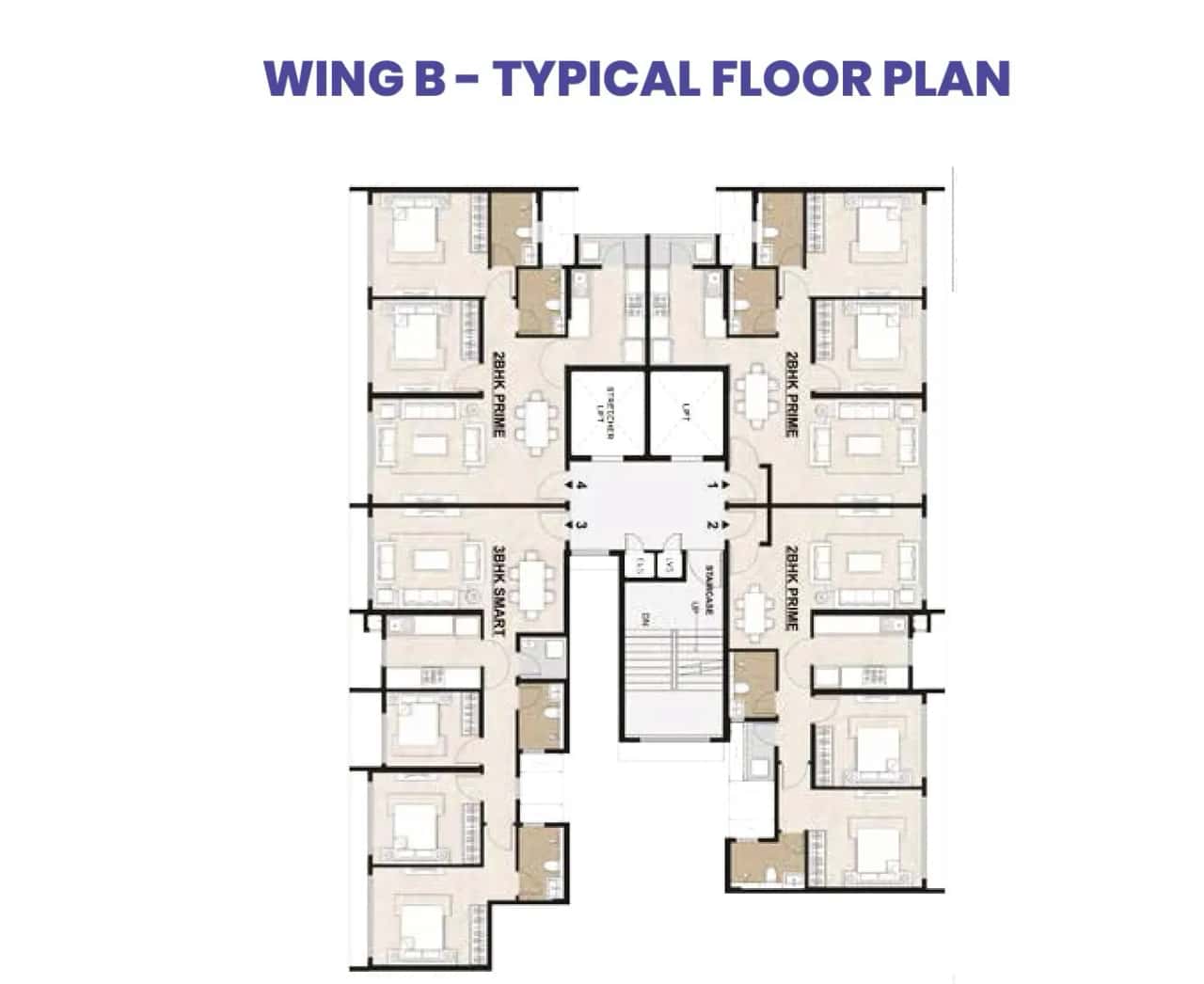 Mahindra Alcove Floor plan 4