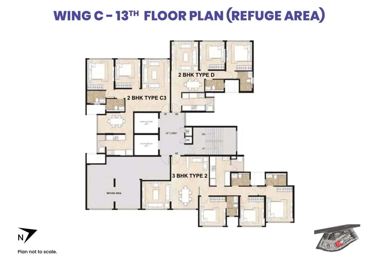 Mahindra Alcove Floor plan 5