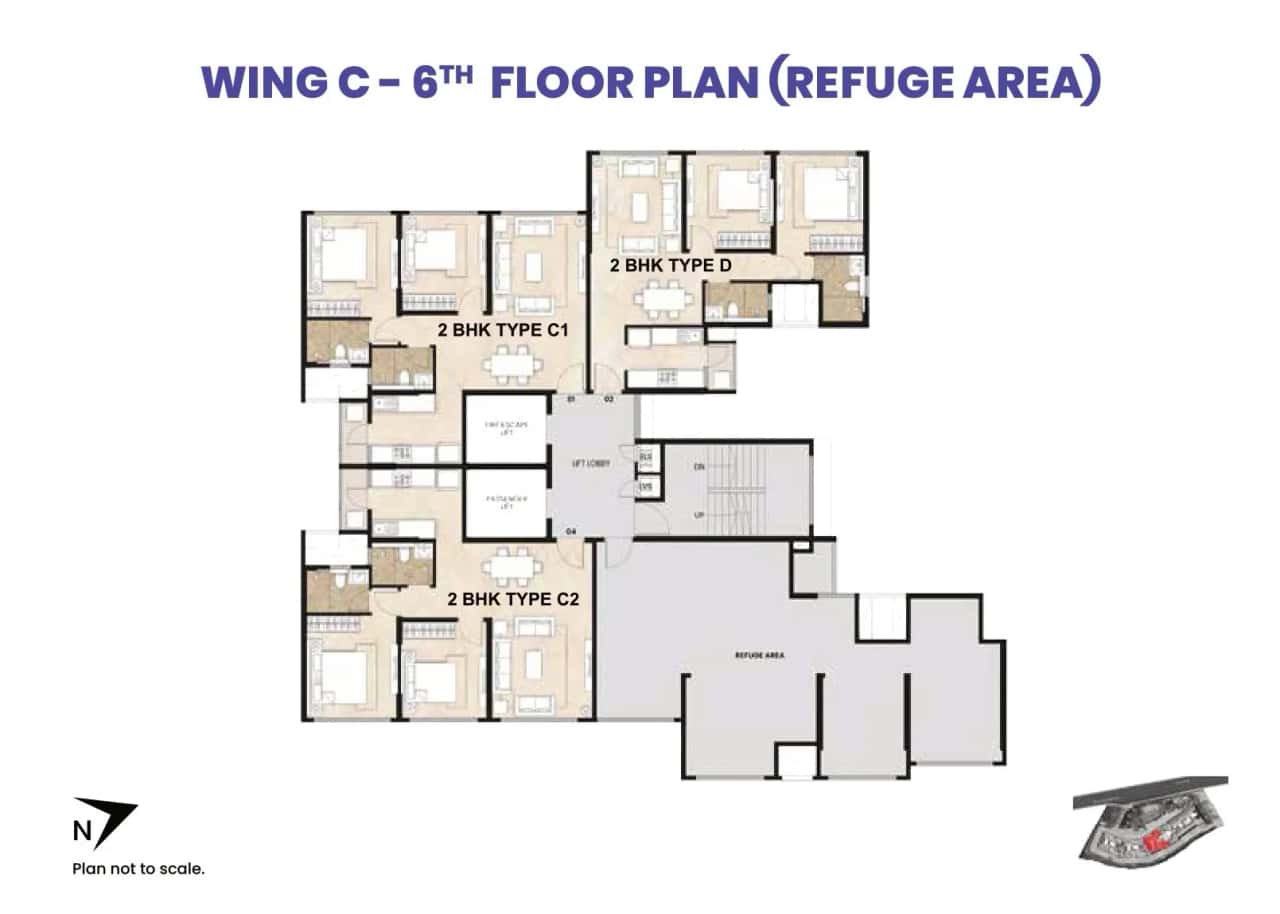 Mahindra Alcove Floor plan 6