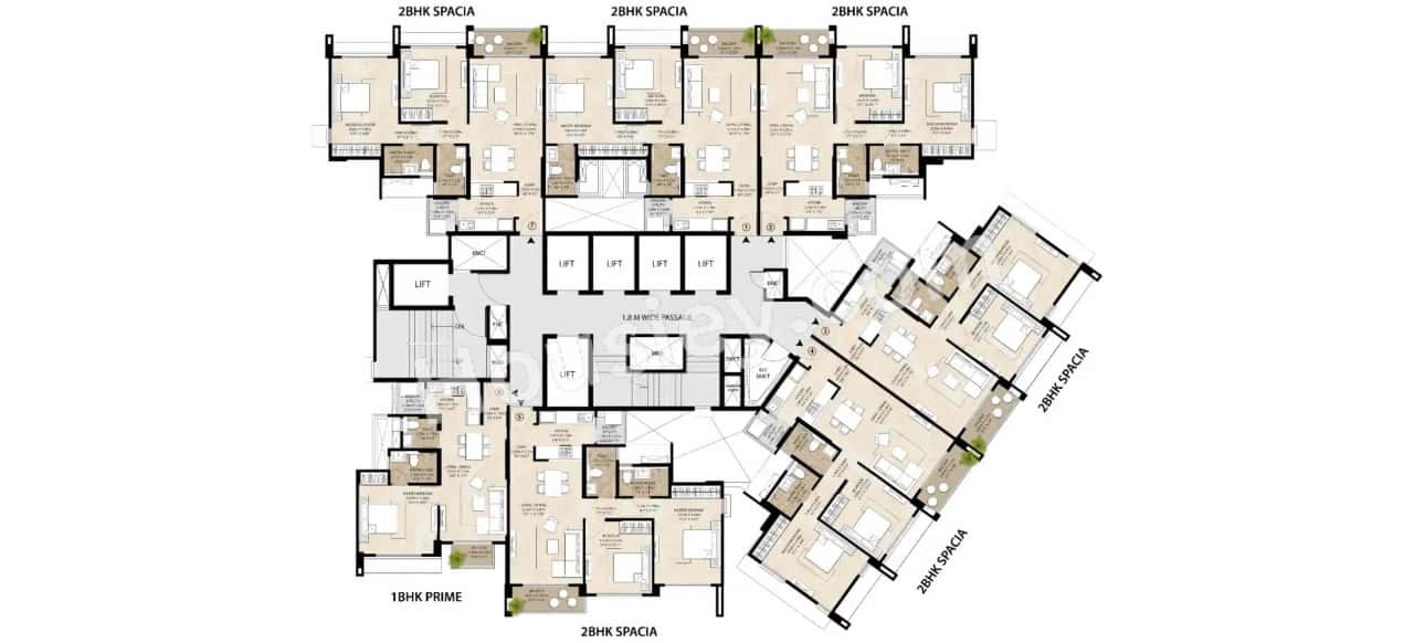 Mahindra Nestalgia Floor plan 3