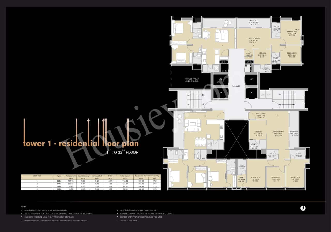 Majestique 27 Grand Floor Plan