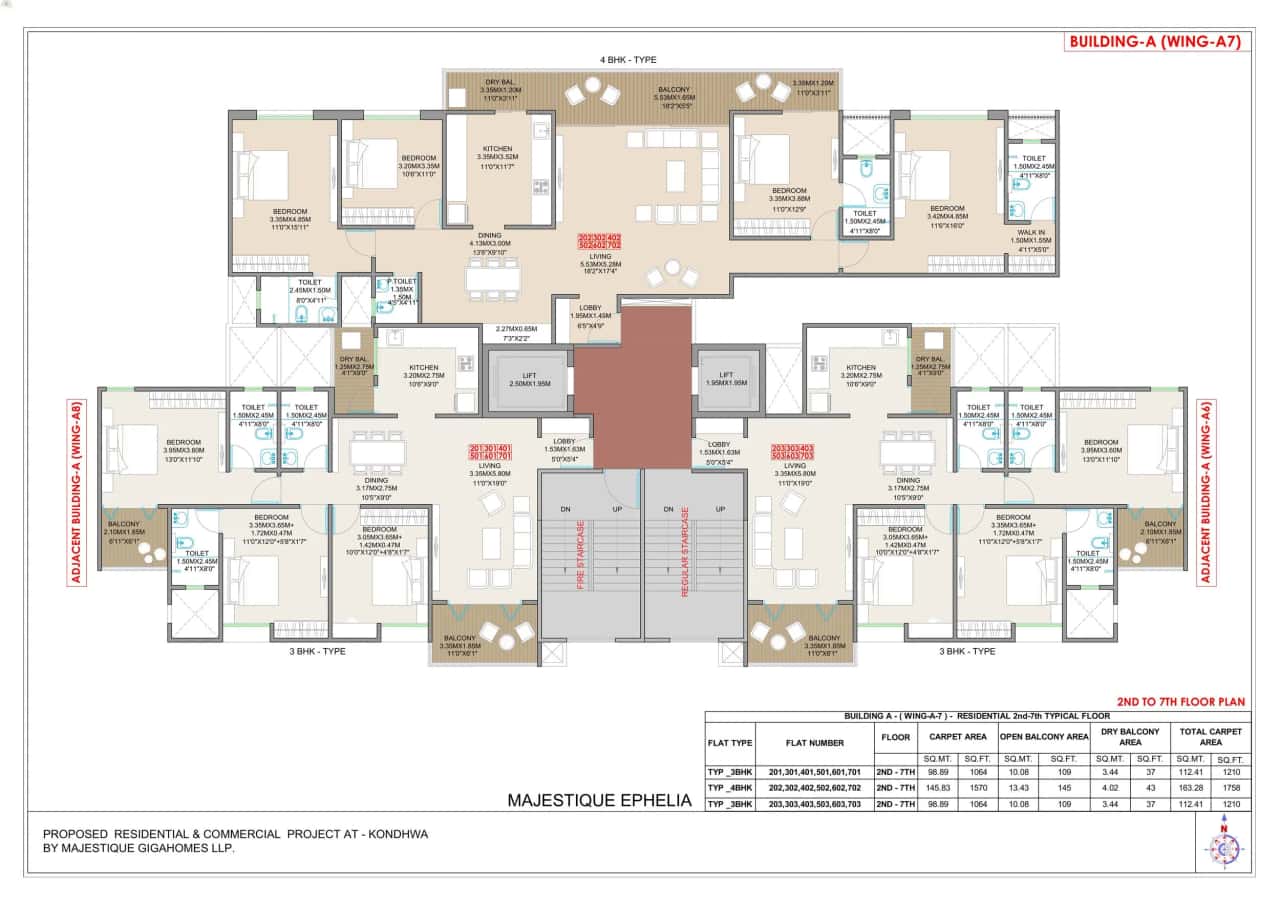 Majestique Elysian Floor Plan