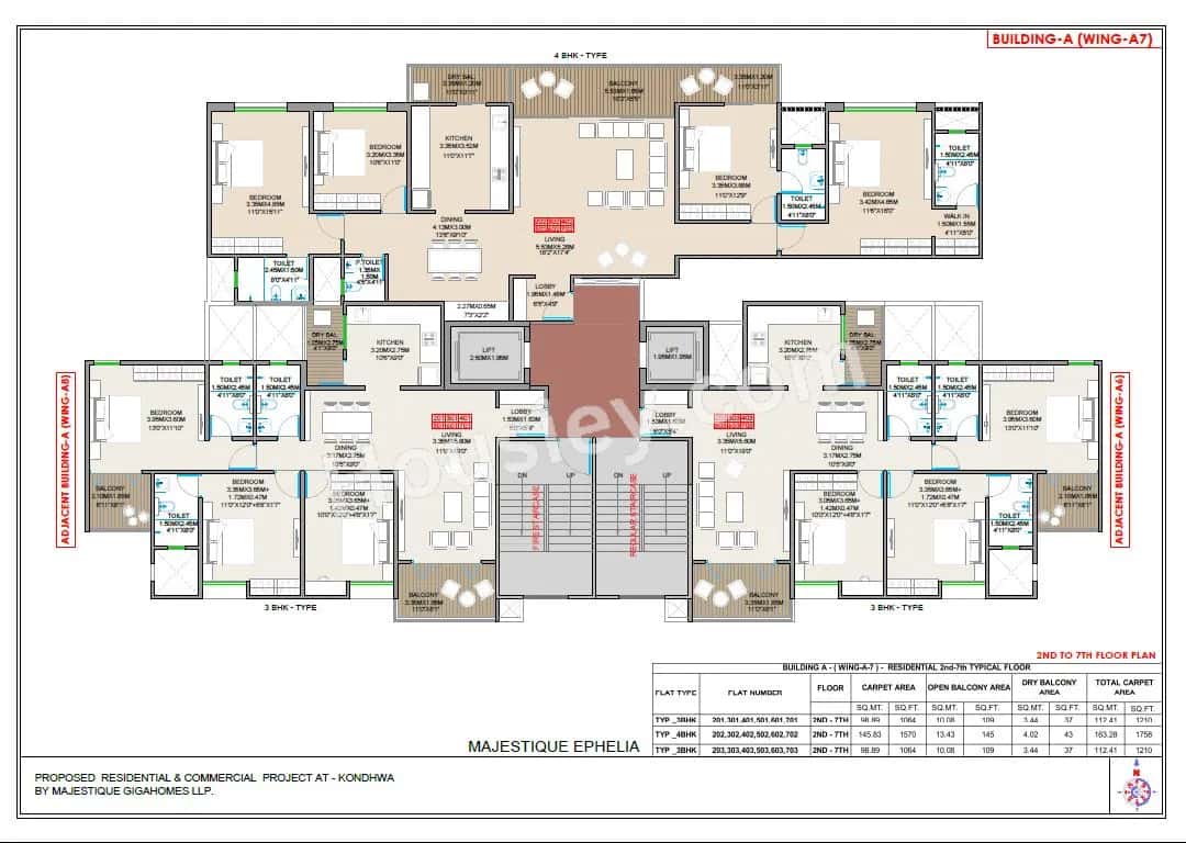 Majestique Ephelia Floor plan 3