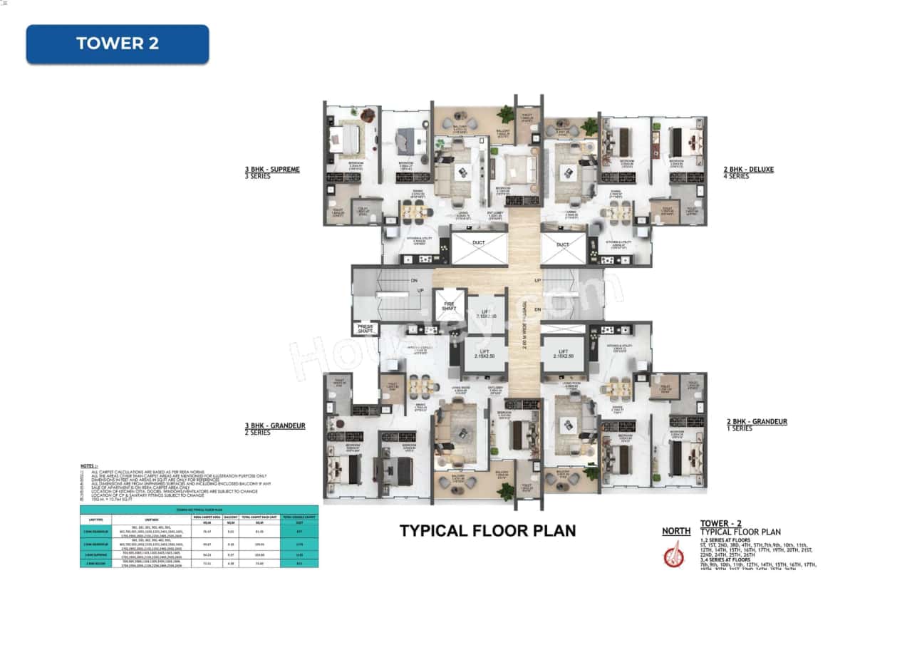 Majestique Evolvus Floor plan 5