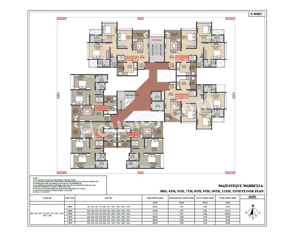 Majestique Marbella Floor plan 7