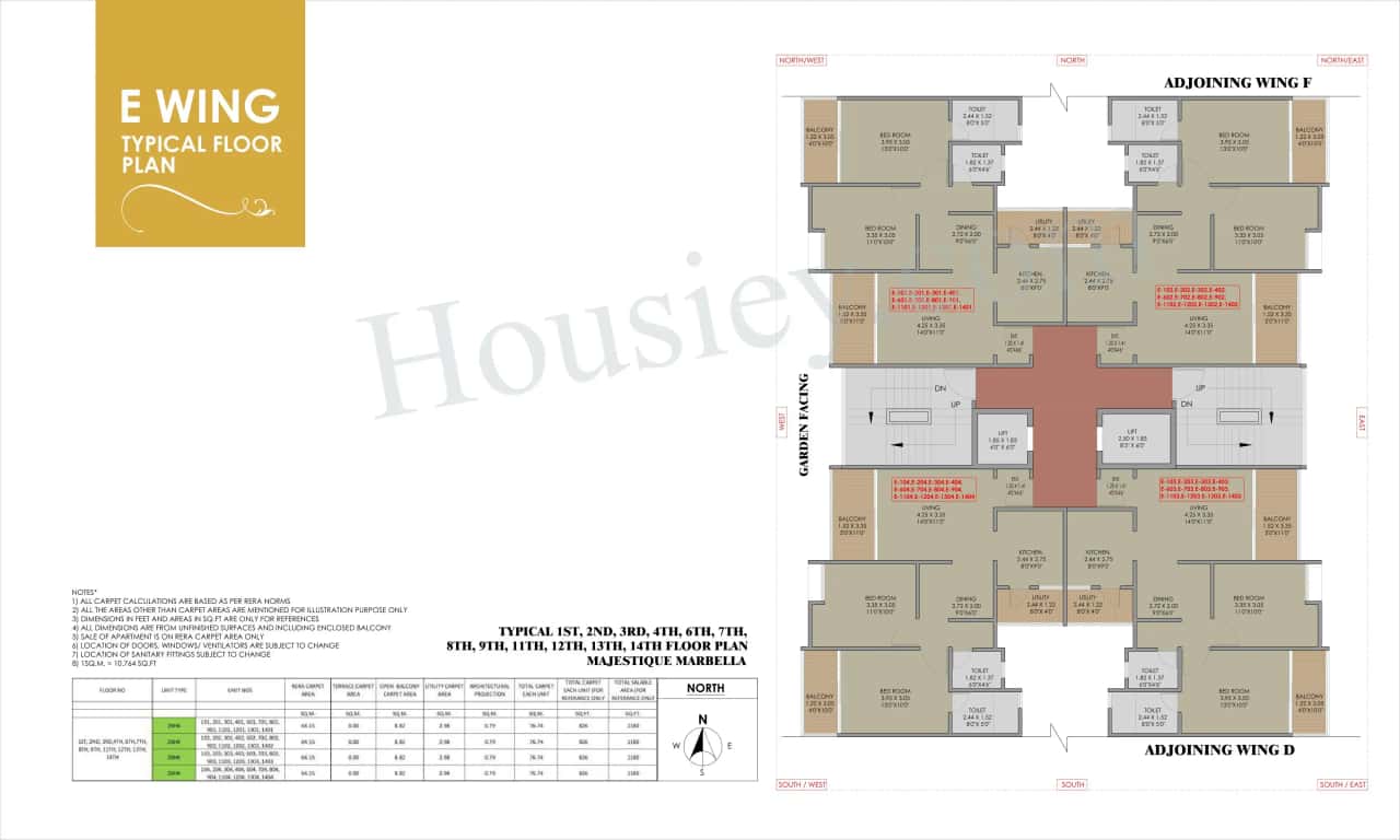 Majestique Marbella Floor plan 3