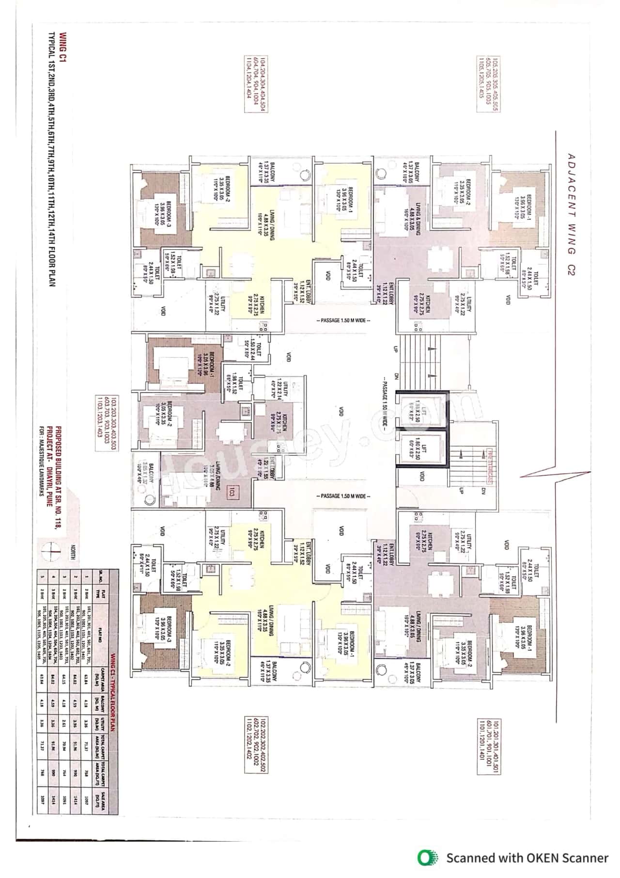 Majestique Mrugavarsha Floor Plan
