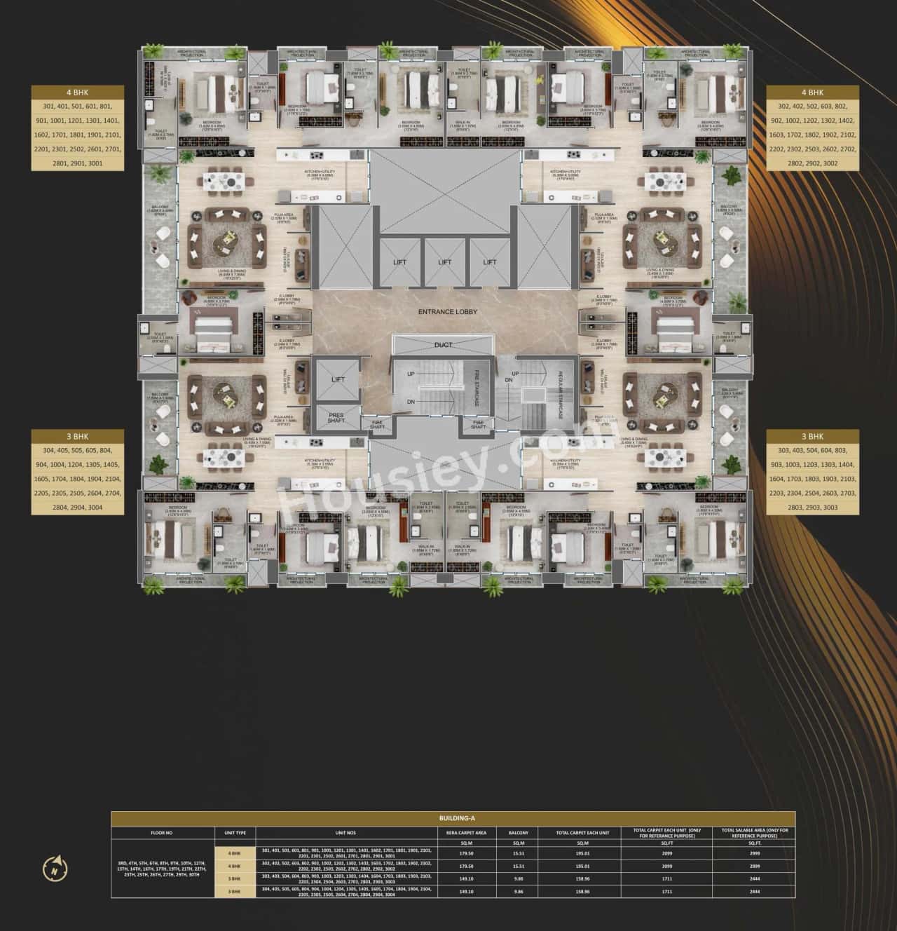 Majestique The Crown Floor plan 1