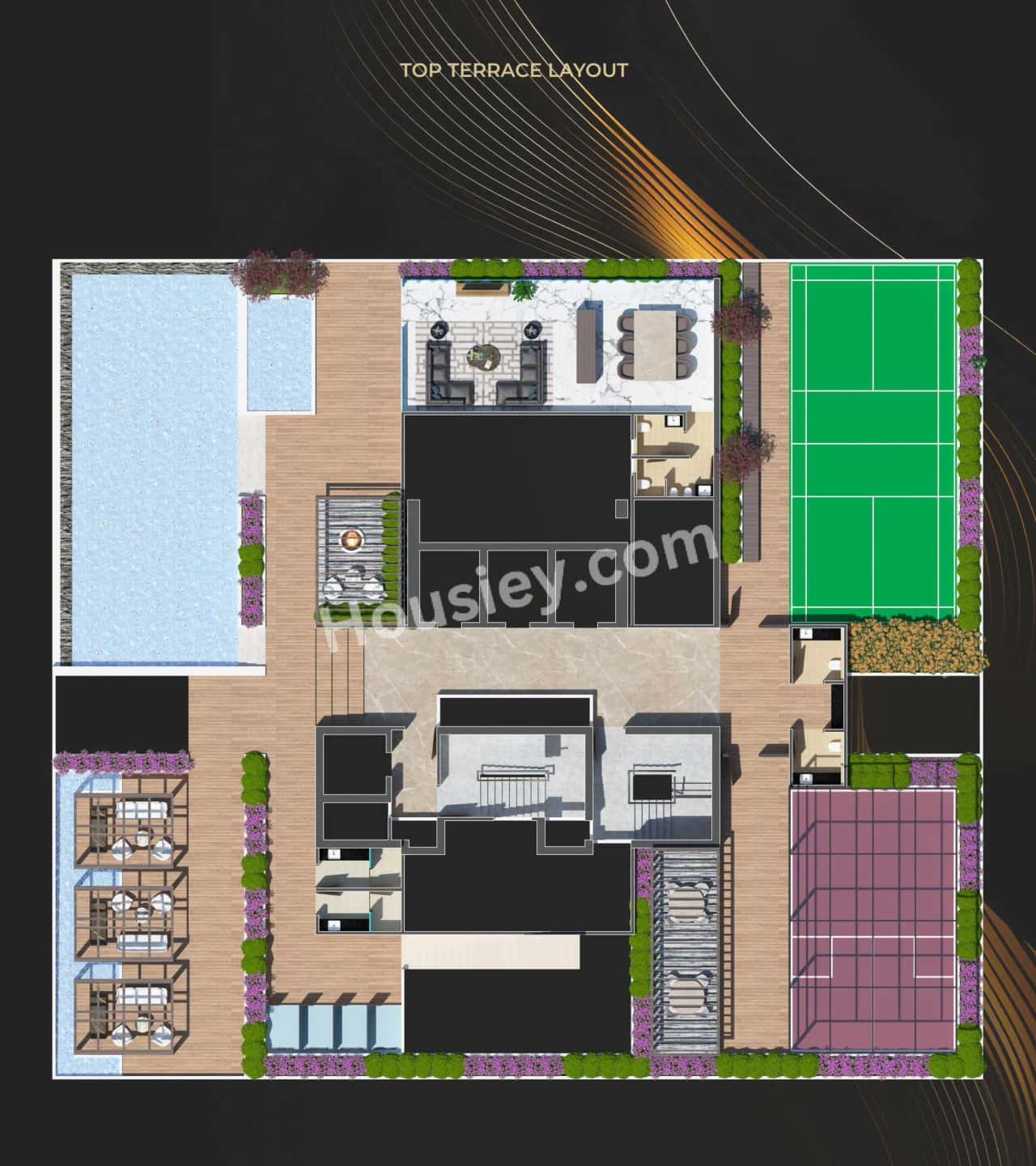 Majestique The Crown Floor plan 7