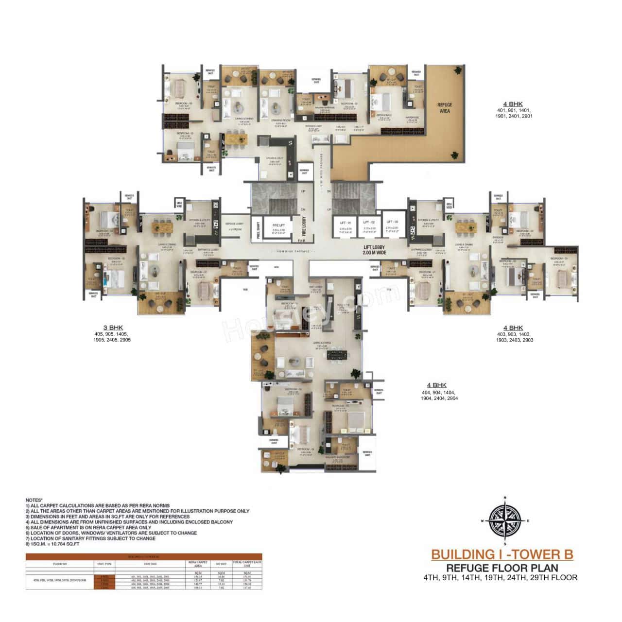 Majestique The Ornate Floor plan 3
