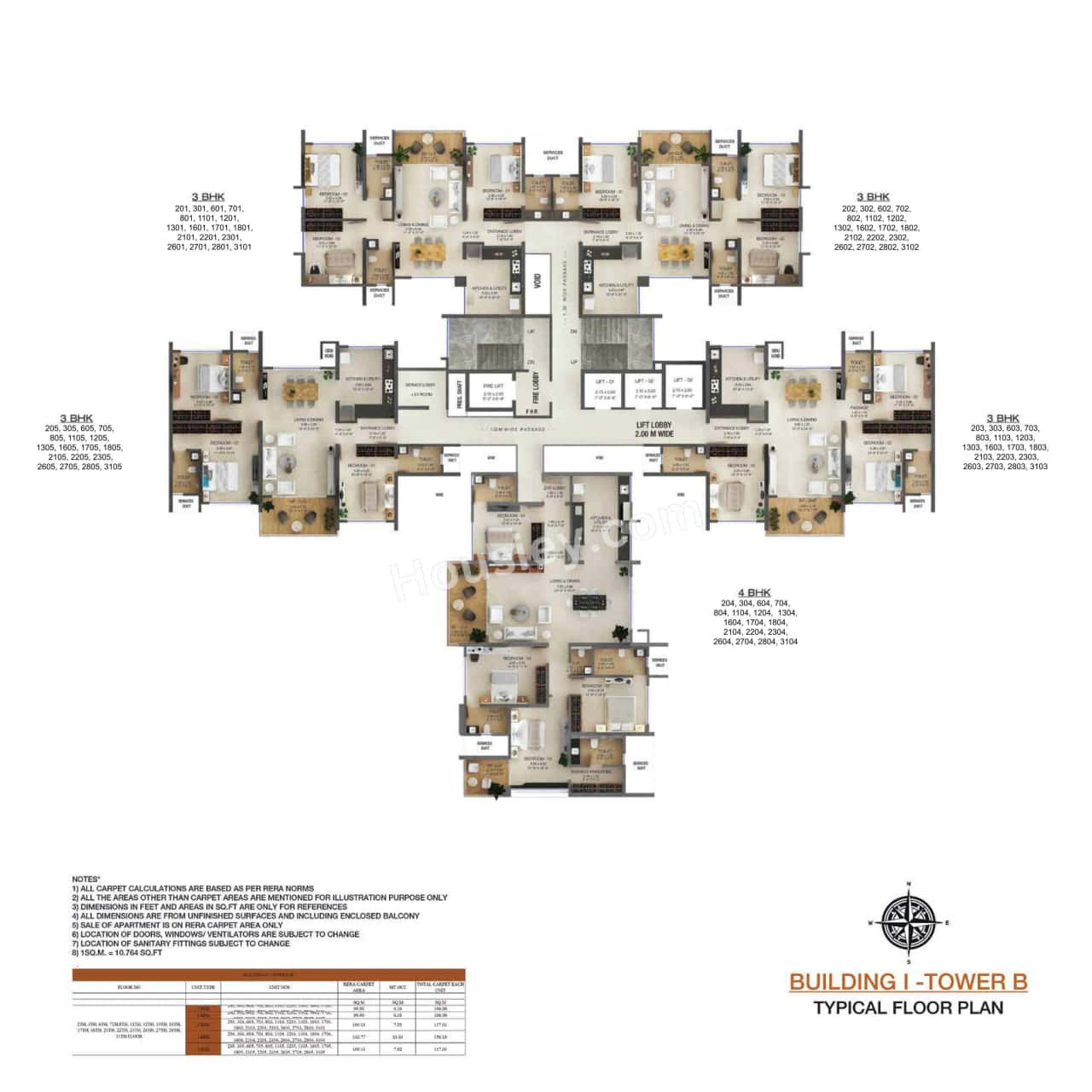 Majestique The Ornate Floor plan 6