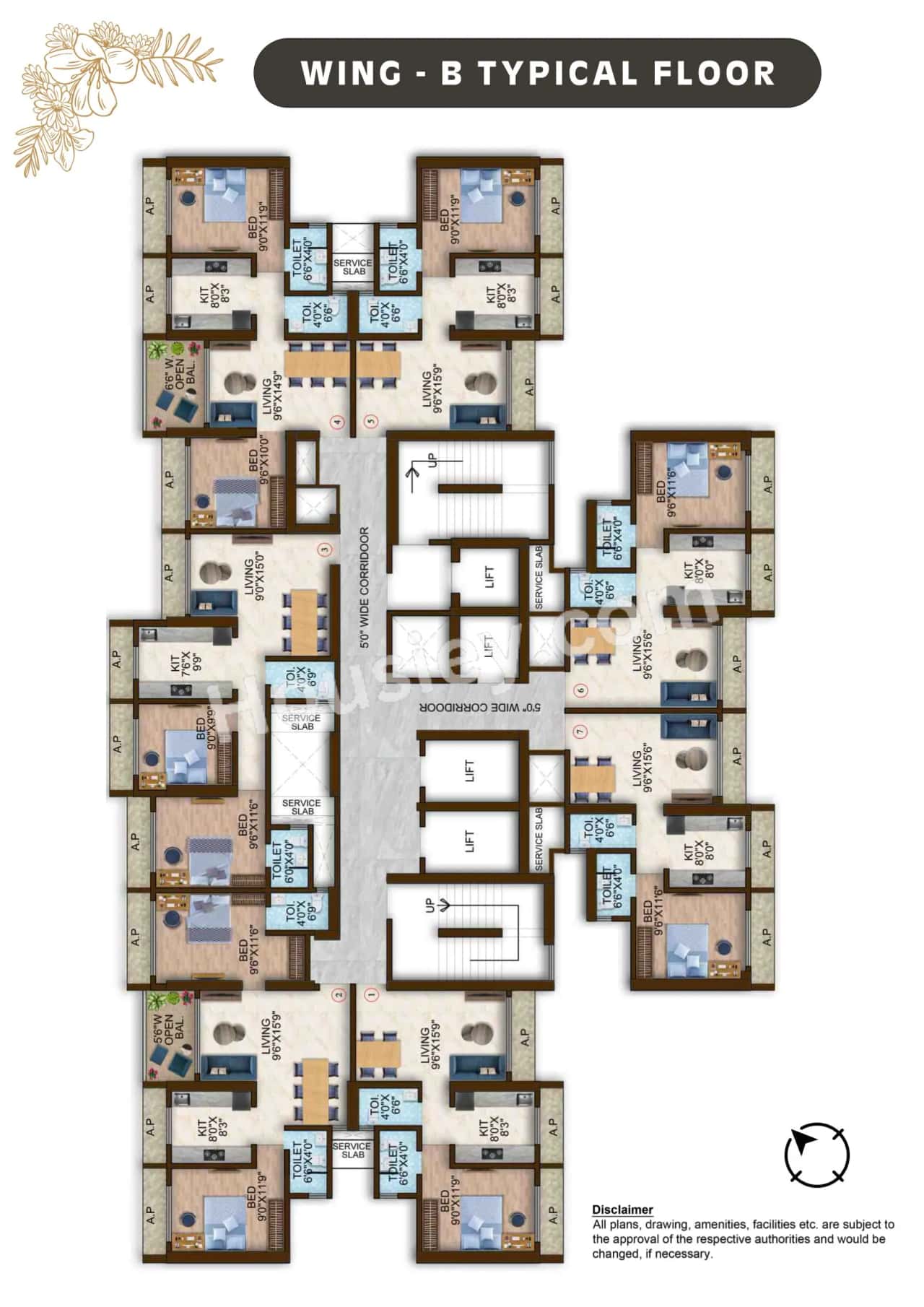 Majesty Olympus Floor plan 1