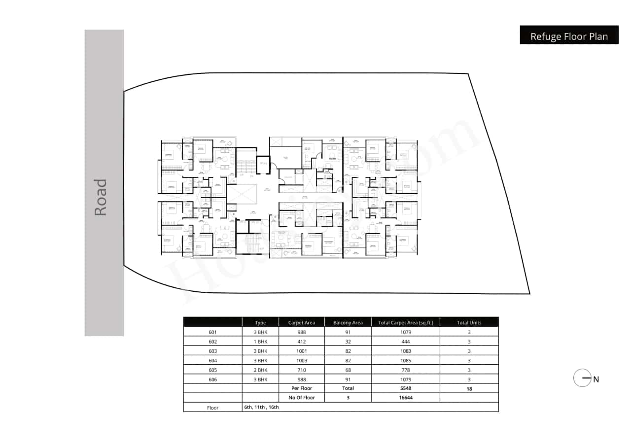 Manav La Moda Floor plan 1