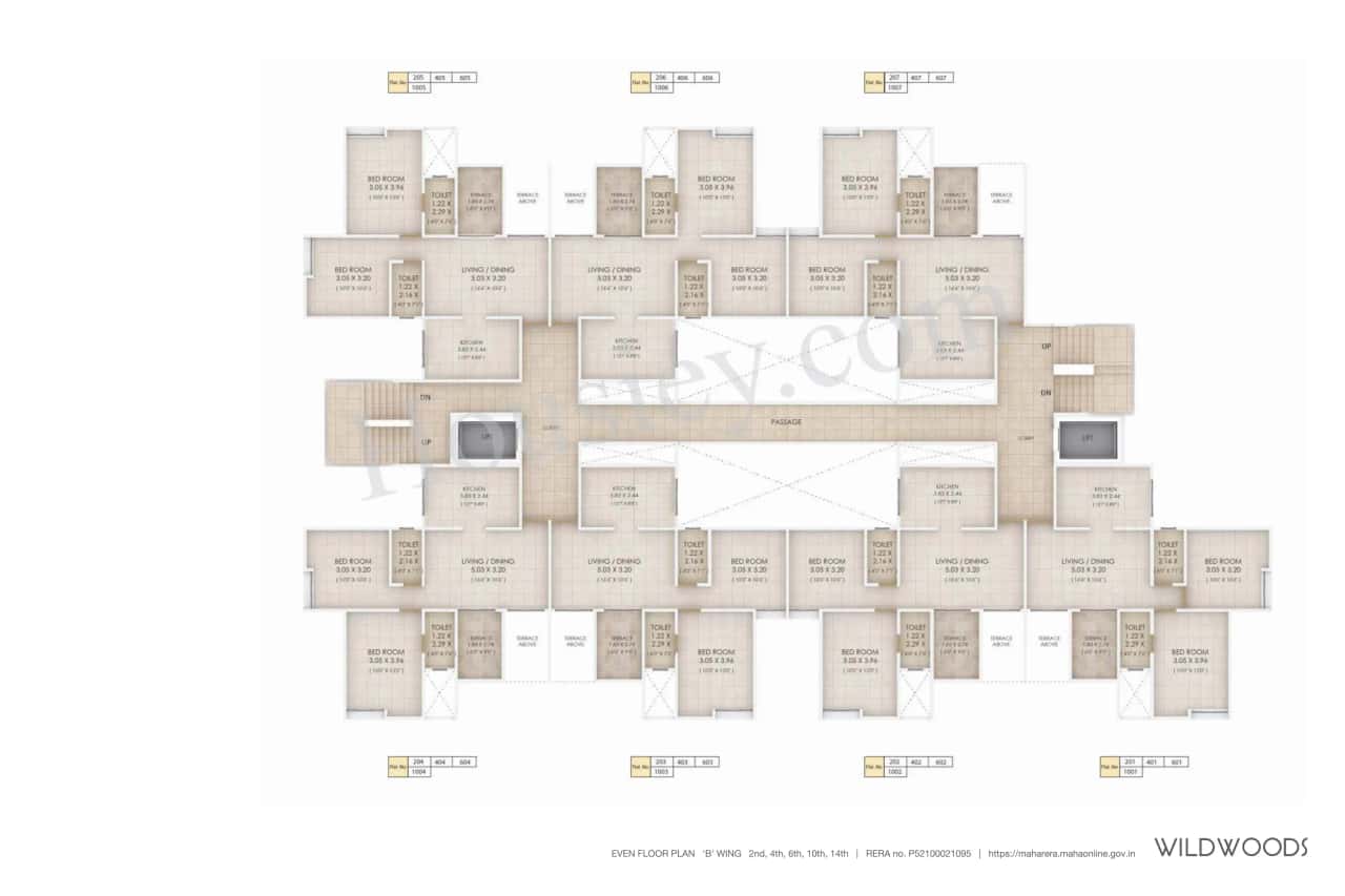 Manav Wildwoods Phase 2 Floor plan 2