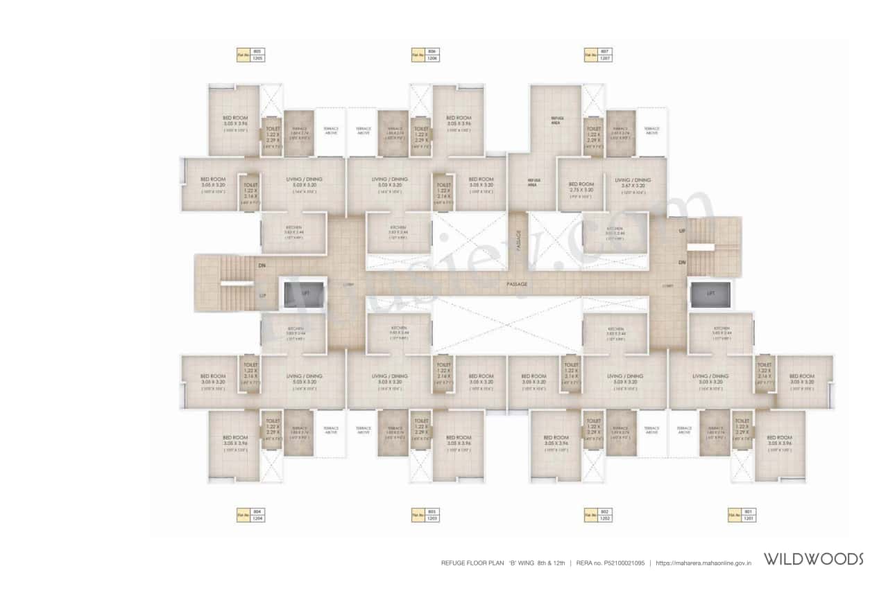 Manav Wildwoods Phase 2 Floor plan 3