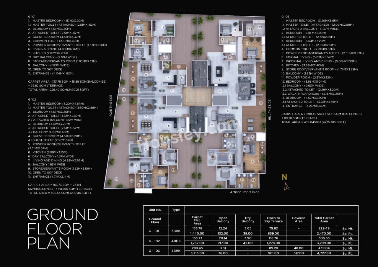 Manisha 64 Hills Bavdhan Master Plan