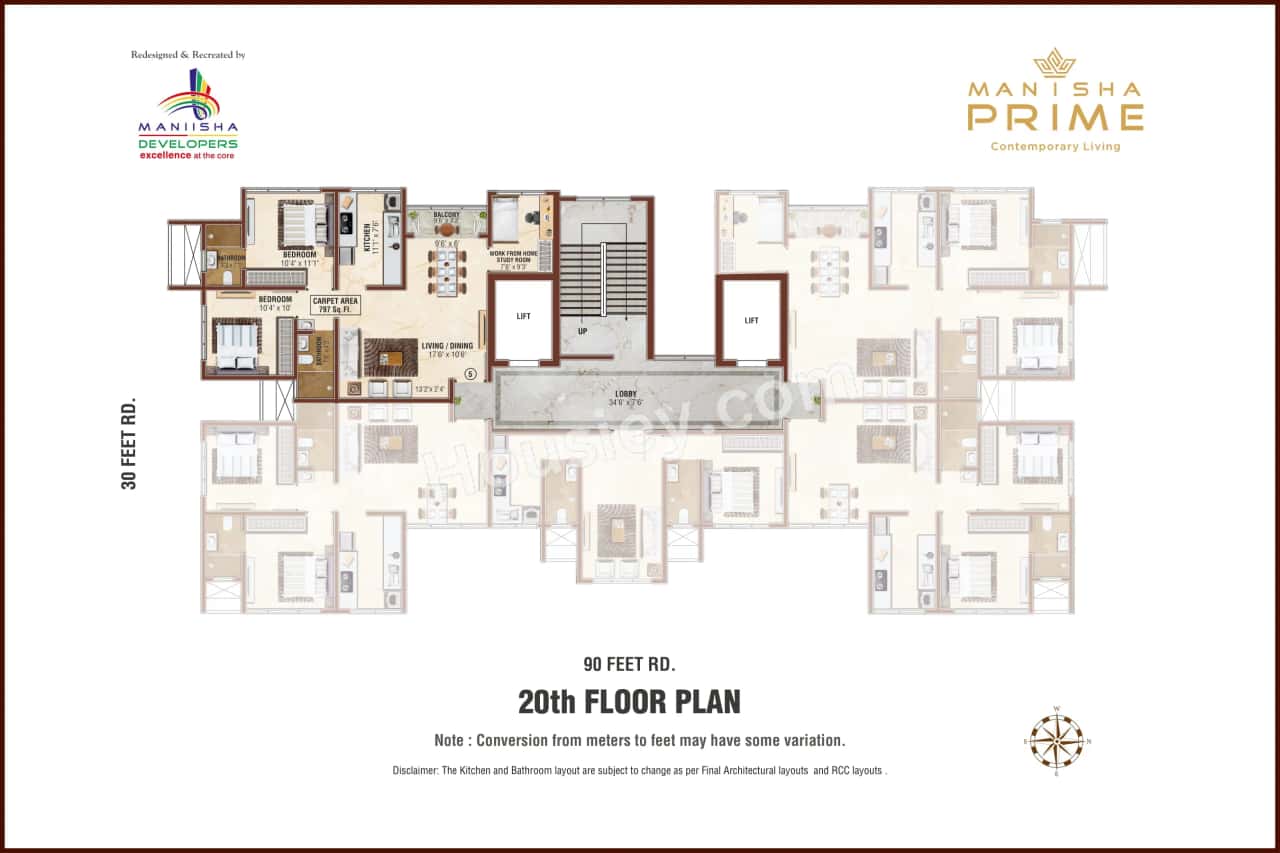 Manisha Prime Floor plan 5