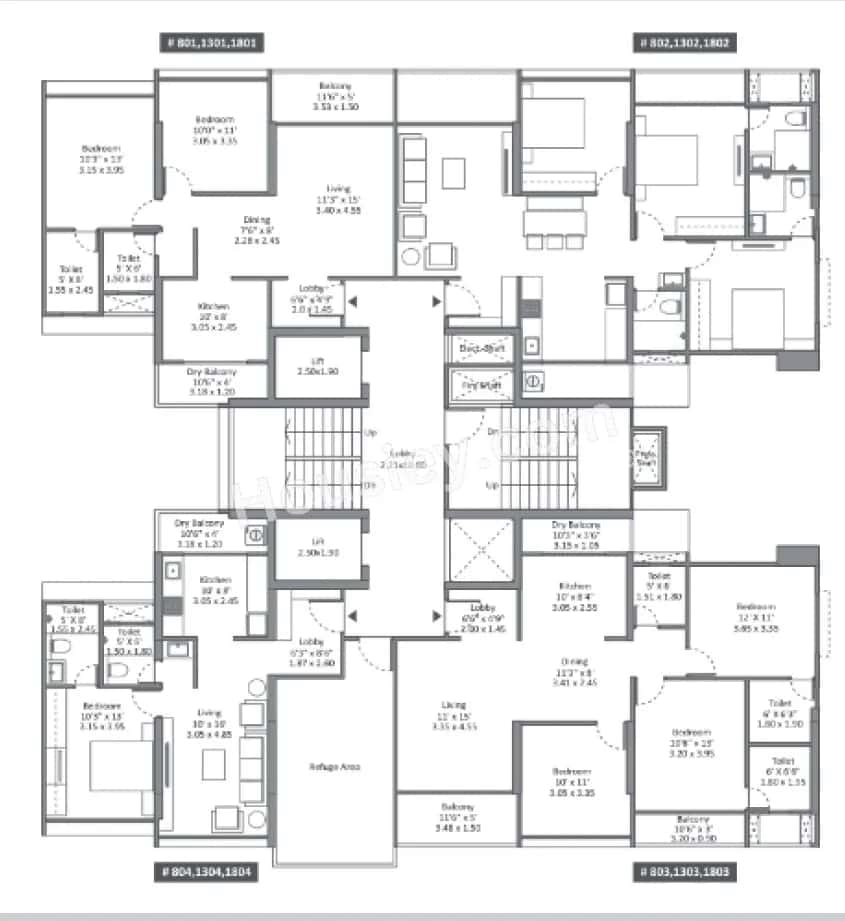 Mantra Magnus Floor plan 1